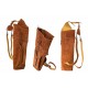 BUCK TRAIL carquois dorsal BIG INDIAN BROWN SUEDE 56cm