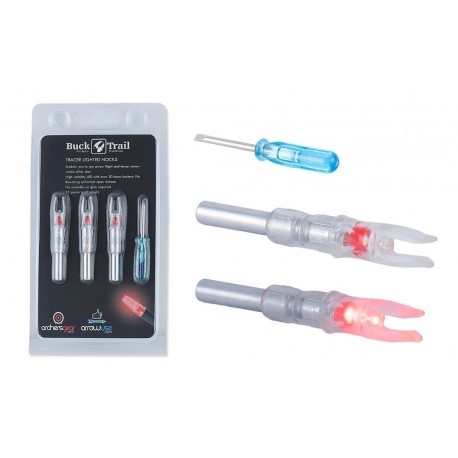 Encoche Lumineuse LED Verte Pour Flèches De Tir à L'arc - 6,2mm Avec Frappe Automatique (lot De 1)