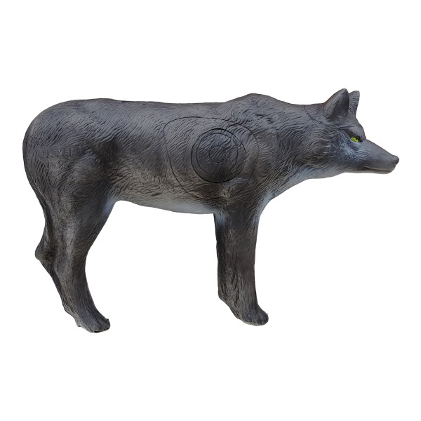 ELEVEN TARGETS CIBLE 3D LOUP NOIR 3D ARCHERY