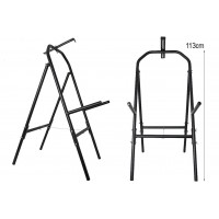 AVALON chevalet METAL PETIT H113xL50xP30cm - 4 PIEDS - CIBLE 60CM