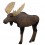 RINEHART CIBLE 3D SIGNATURE MOOSE 1/3 SCALE
