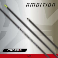 Cross-X Tube carbone Ambition avec pointe et encoche