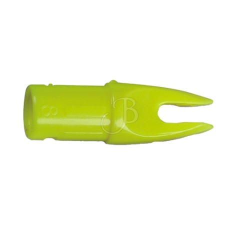 Lot de 50 encoches de flèche pour tir à l'arc OD 3,2 mm